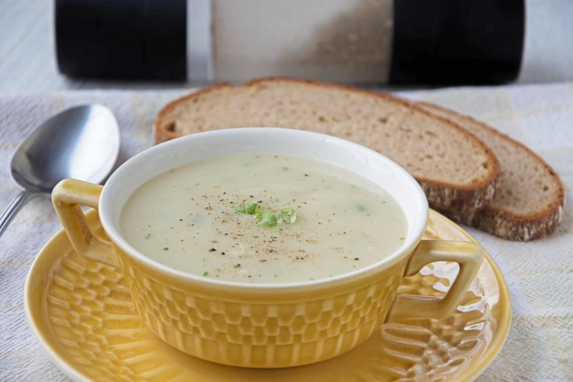 Kartoffelsuppe mit Lauch - Rezept