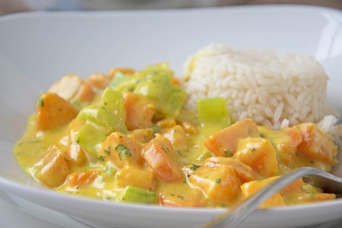 Süsskartoffel-Curry