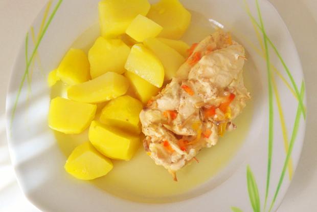 Gefüllte Pouletbrüschtli aus dem Dampfgarer