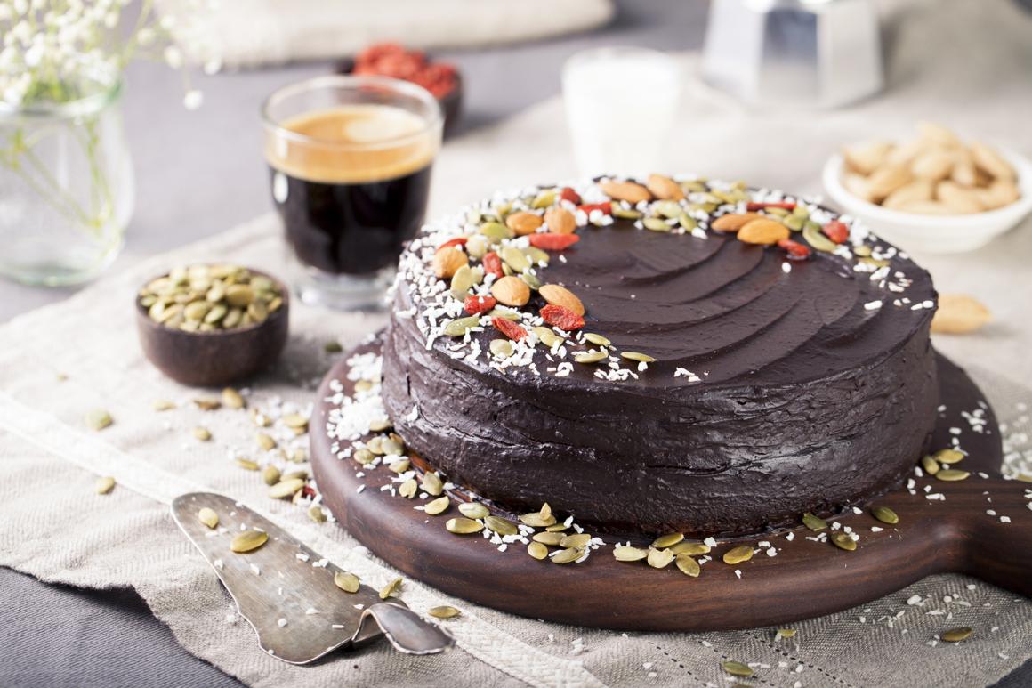 Veganer Kuchen ohne Zucker