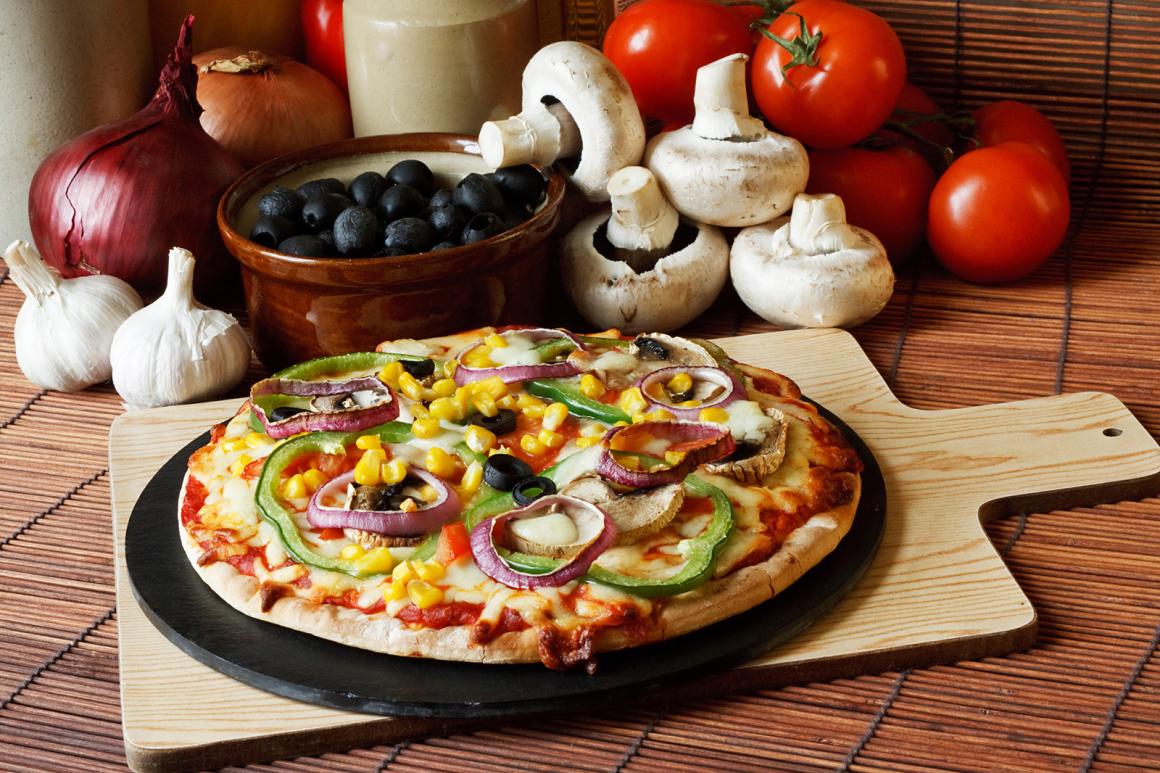 Vegane Pizza