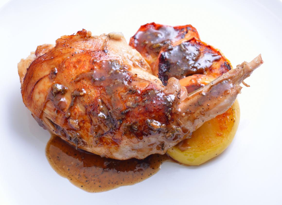 Polenta e coniglio