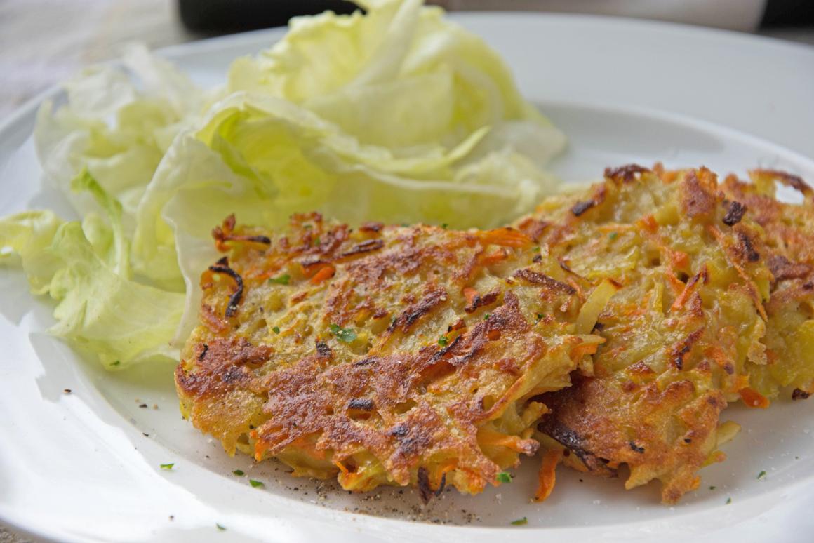 Kartoffel-Rüebli-Rösti