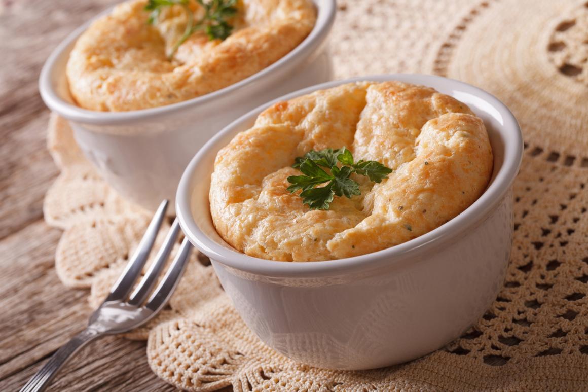 Souffle mit Käse