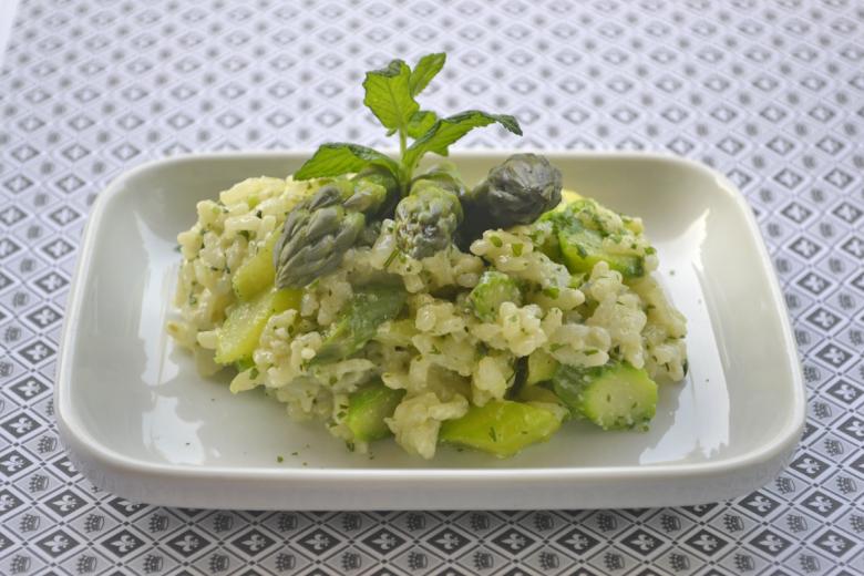 Spargel-Risotto