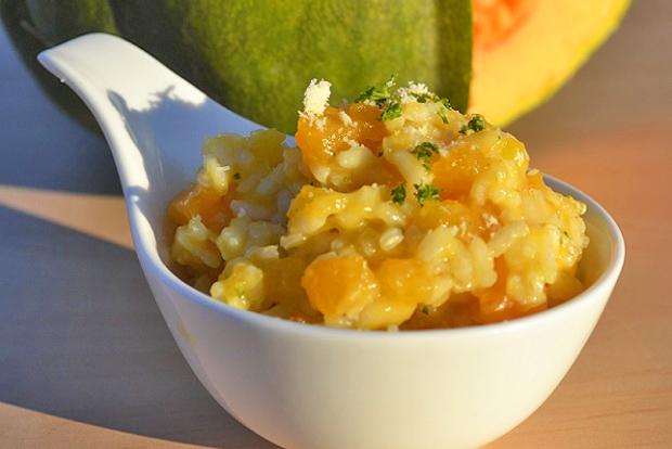 Kürbisrisotto