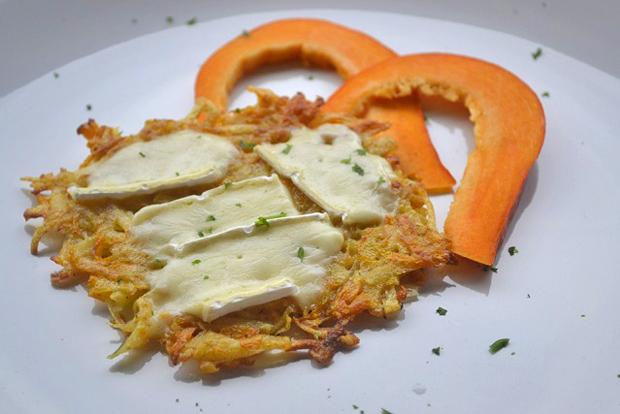 Kürbis Rösti