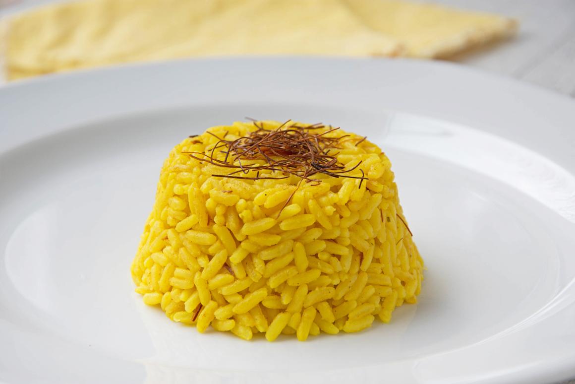 Safranreis mit Zimt