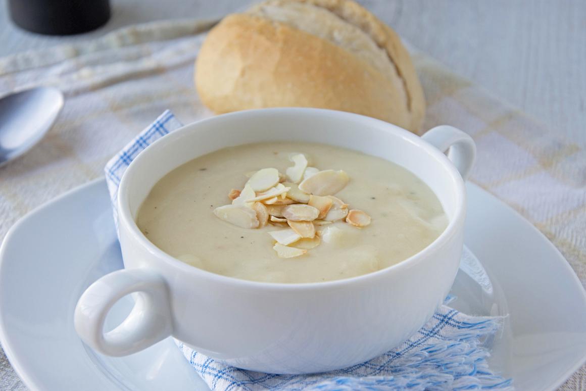 Vegane Blumenkohlsuppe