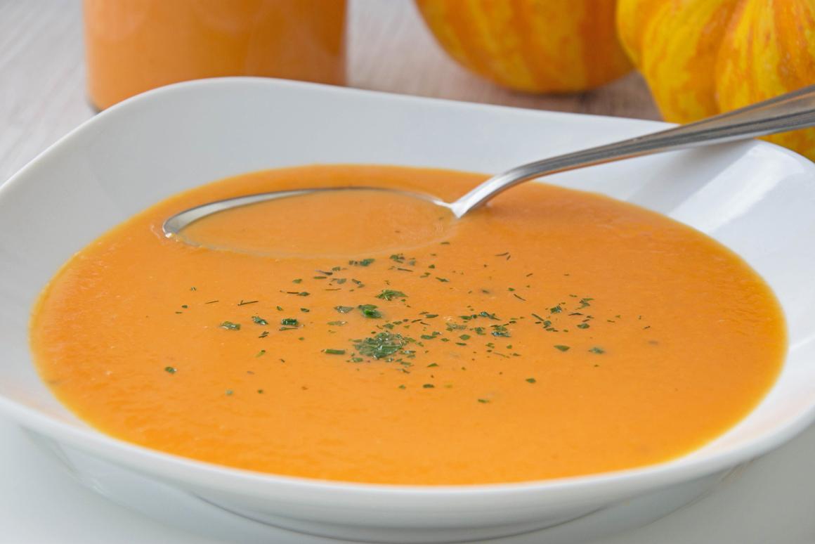 Hokkaido Kürbissuppe - Rezept