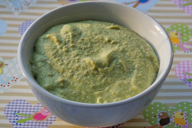 Broccoli-Getreide-Brei