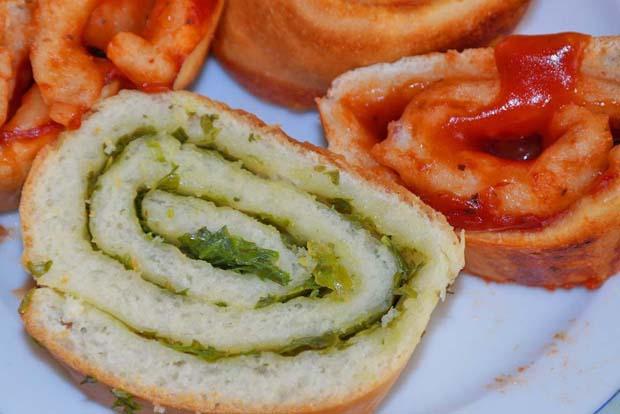 Pesto-Schnecken