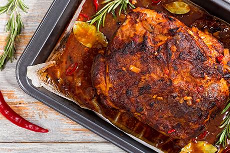 Scharfer Schweinebraten