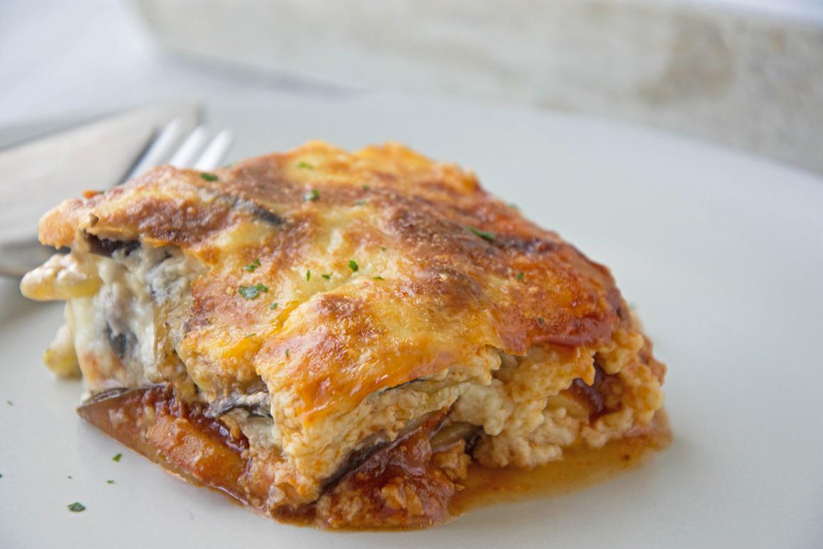 Moussaka mit Auberginen