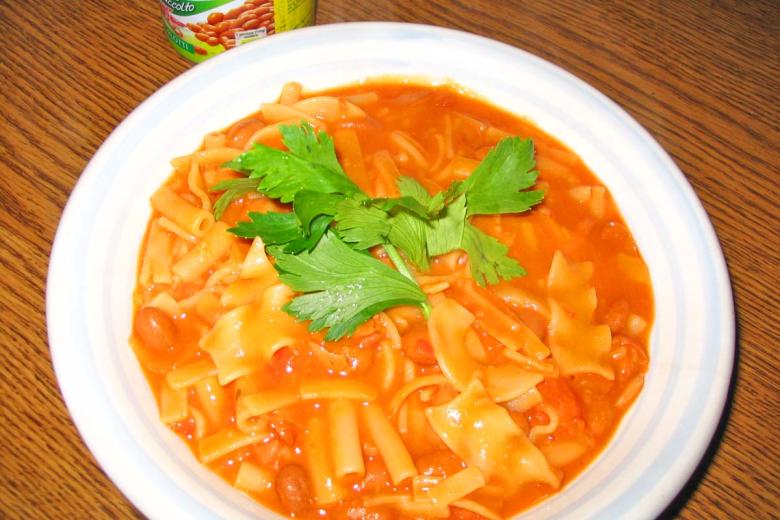 Monnis Pasta e Fagioli - ital. Bohnensuppe mit Pasta
