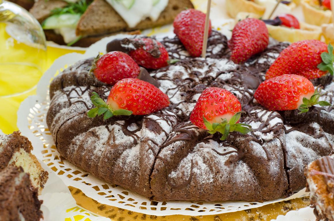 Kuchen mit Birkenzucker