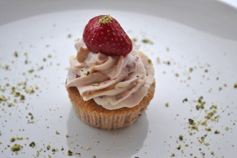 Erdbeer Cupcake