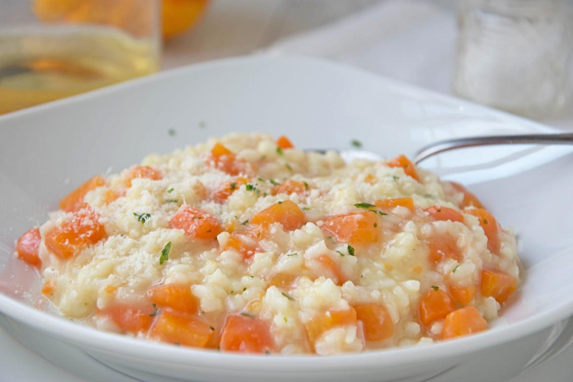 Risotto mit Kürbis