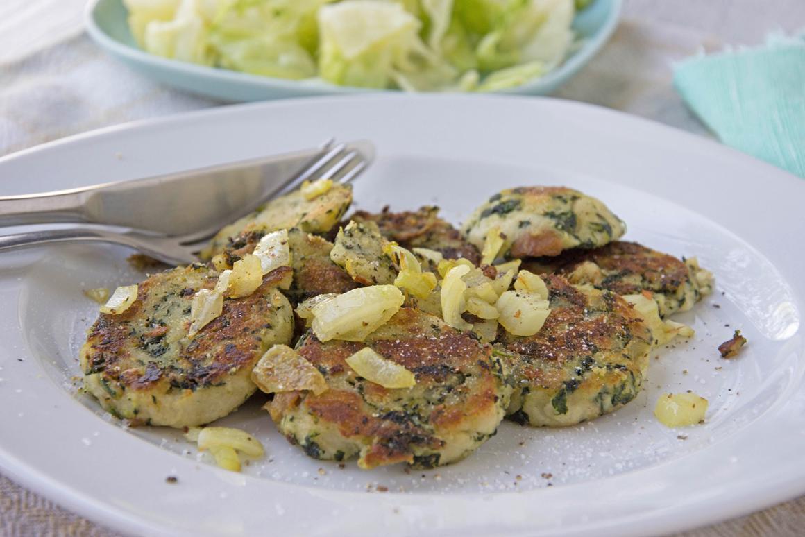 Geröstete Knödel