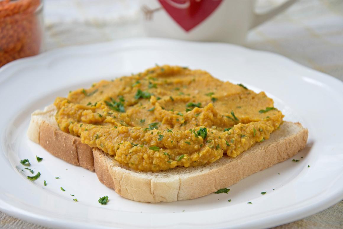 Linsenaufstrich mit Curry