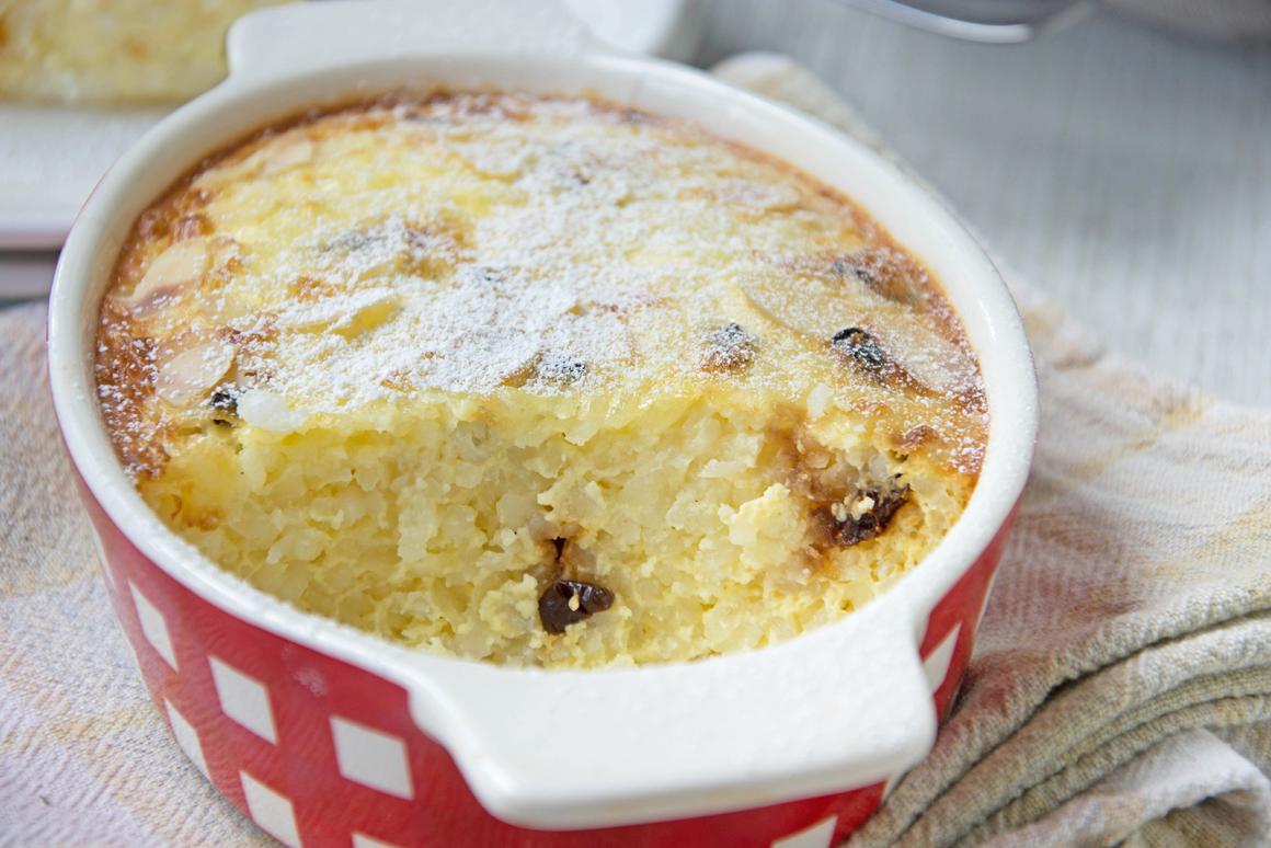Ricotta-Milchreis-Gratin