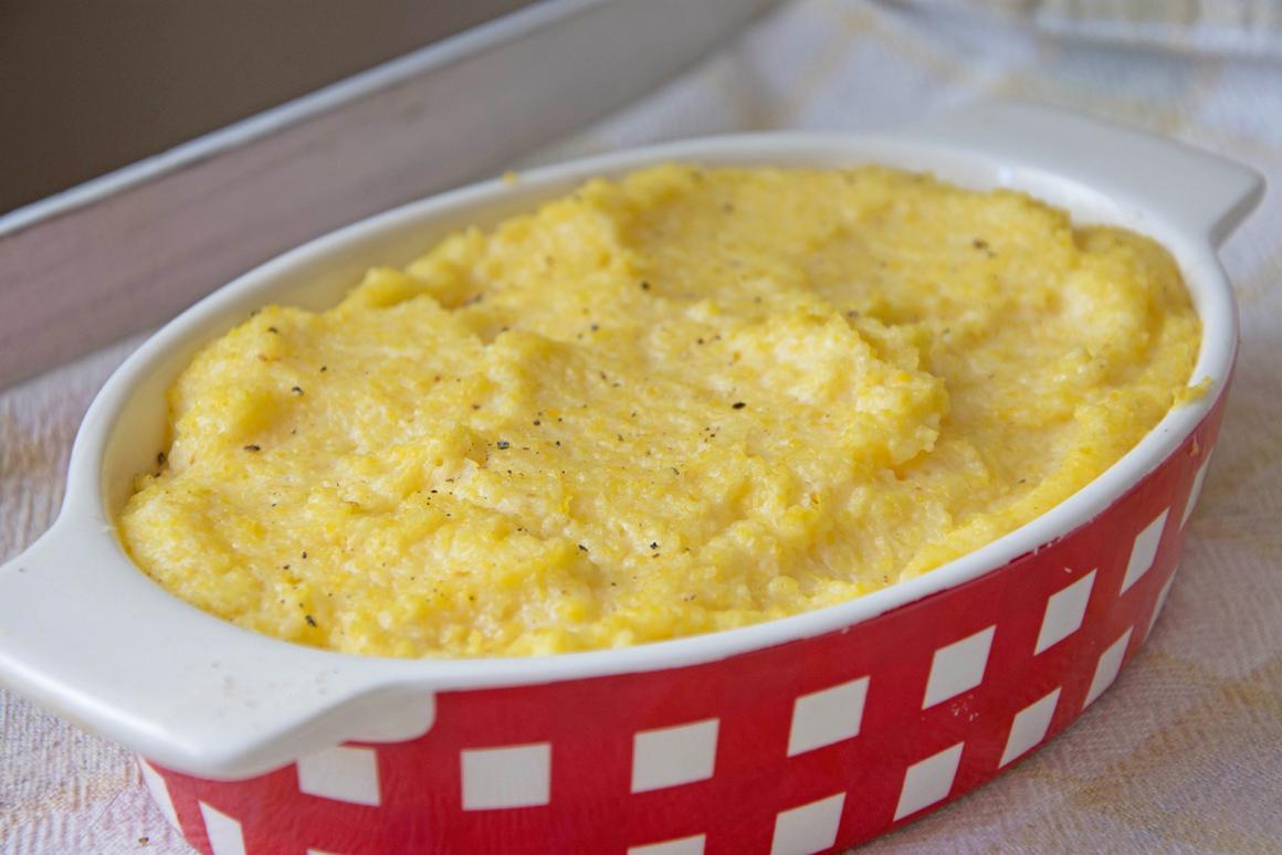 Polenta ohne Parmesan