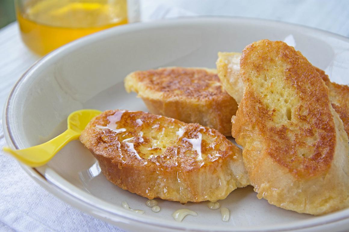 Französische Eierbaguettes