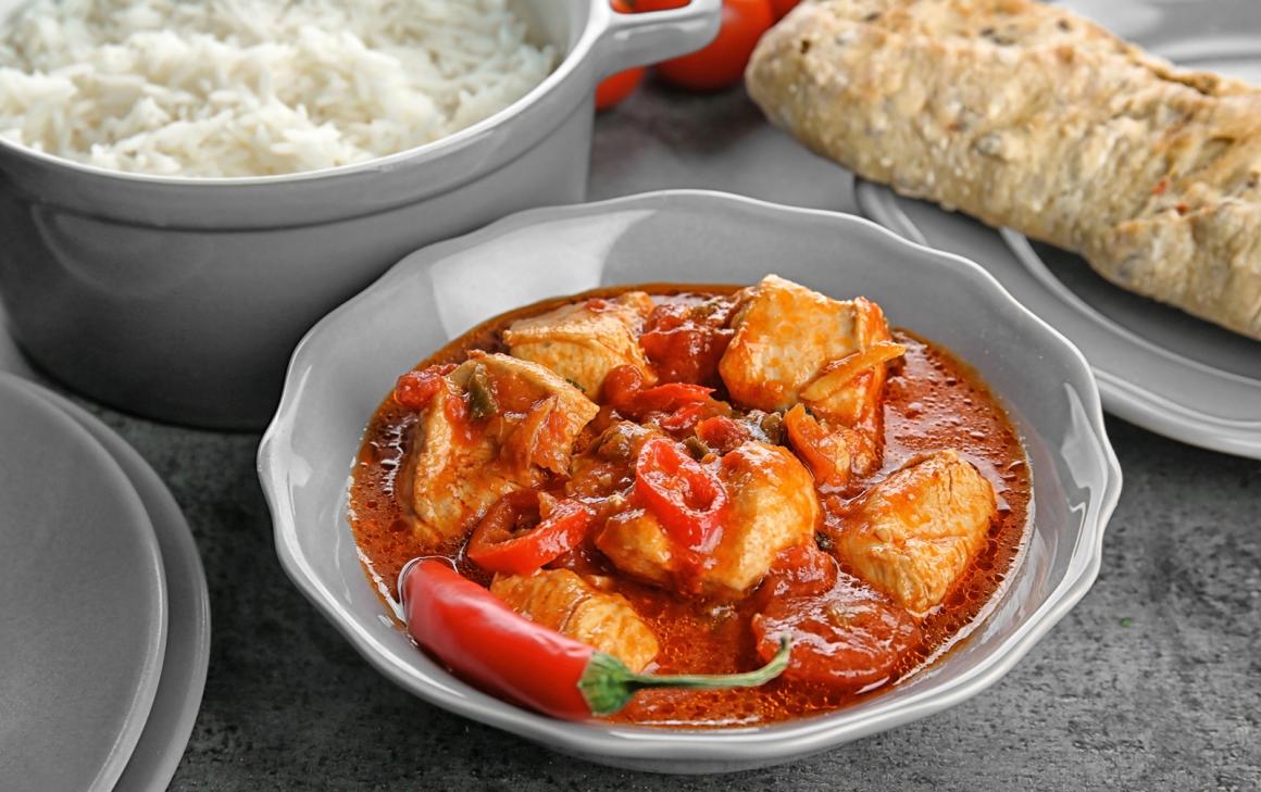 Indisches Huhn mit Chili - Rezept