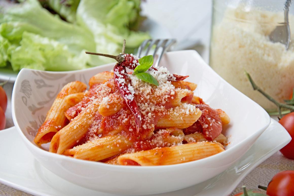 Penne arrabbiata