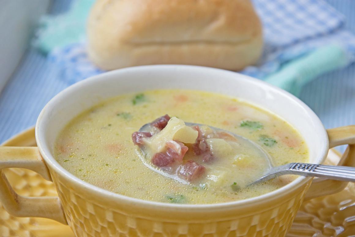 Deftige Kartoffelsuppe