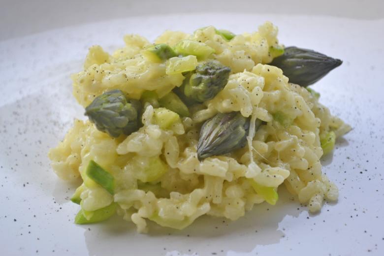 Spargelrisotto