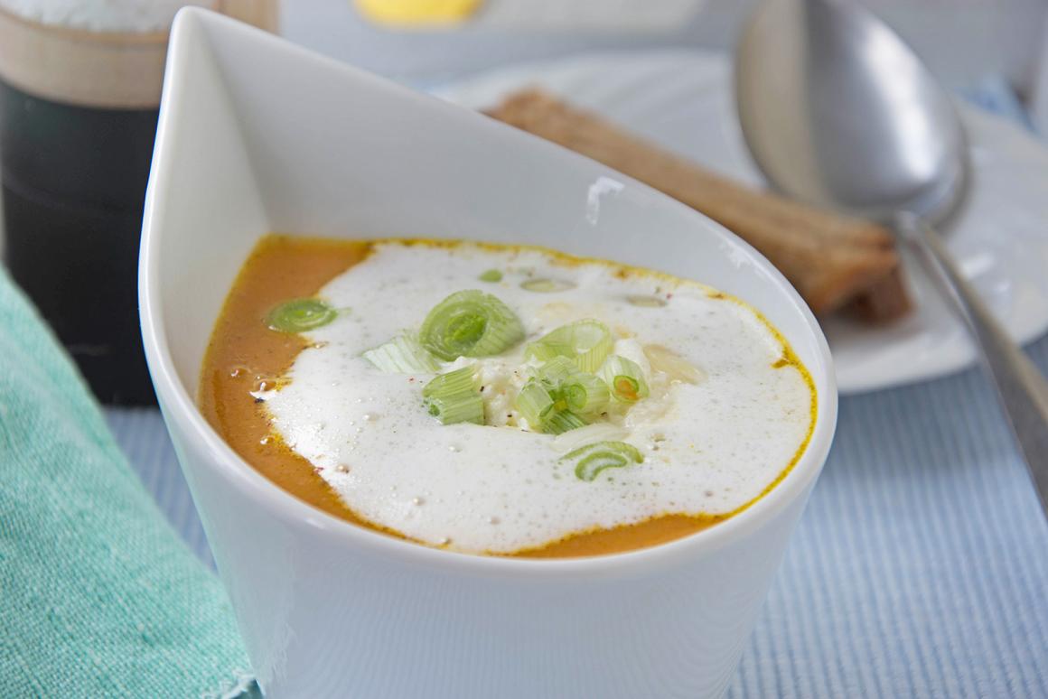 Kürbissuppe mit Kokosmilch