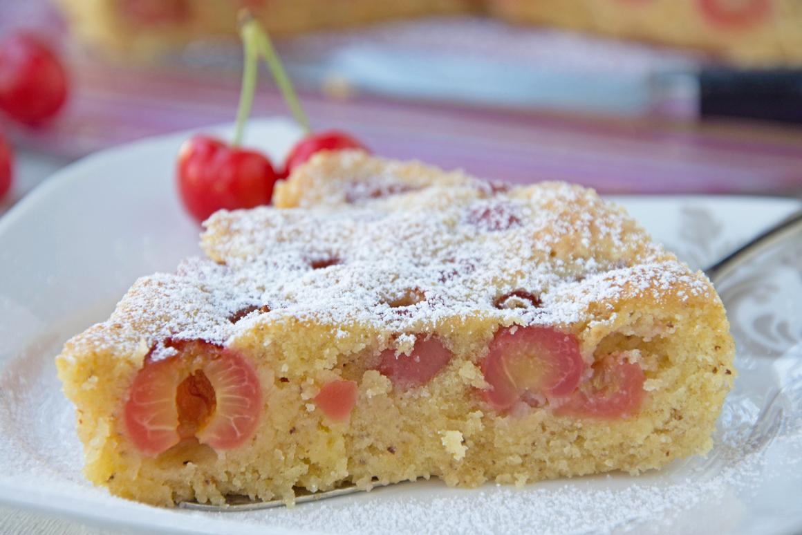 Veganer Kirschkuchen