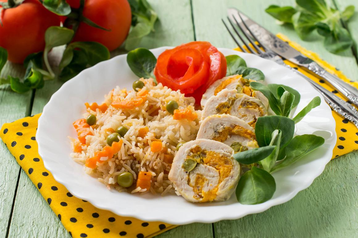 Gefülltes Pouletbrüschtli