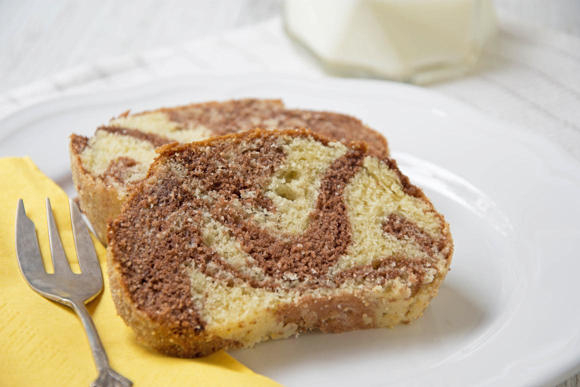 Marmorkuchen ohne Ei