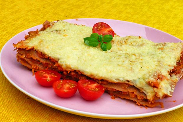 Lasagne mit Fleisch