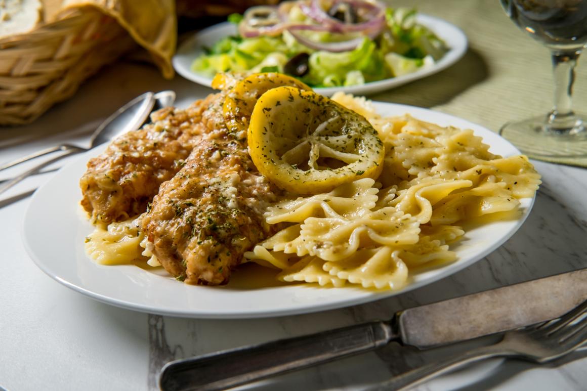 Olivenschnitzel