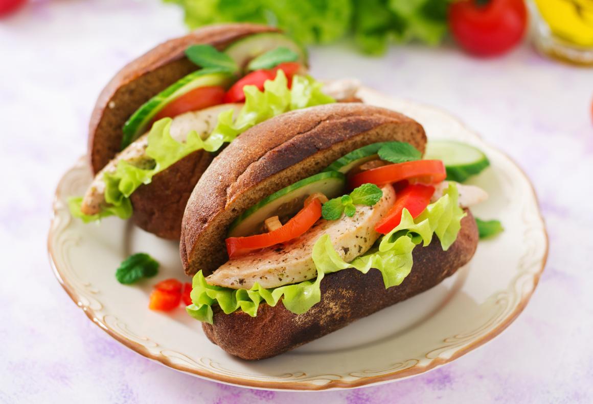 Lemon Chicken Sandwich