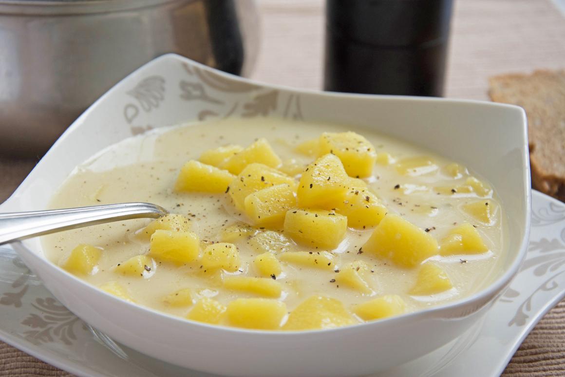 Apfel-Sellerie-Suppe