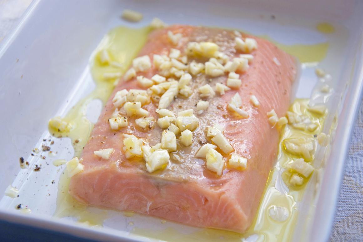 Lachs im Backofen