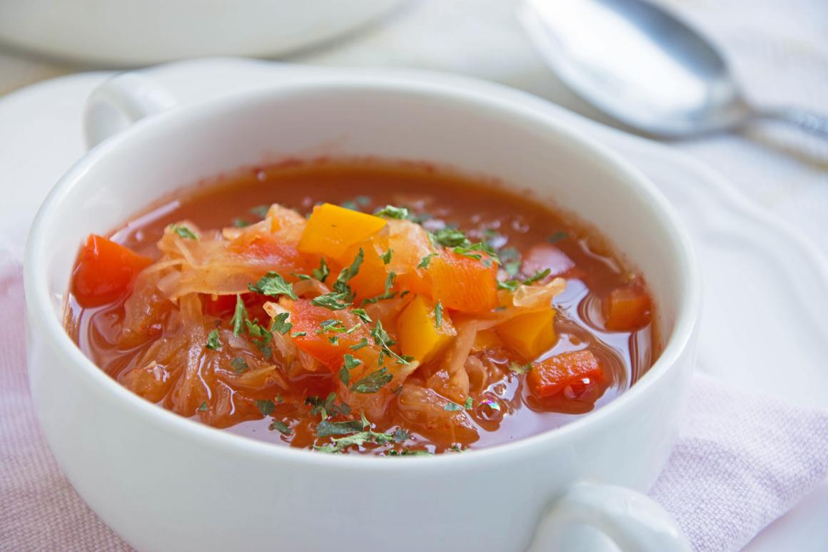 Sauerkrautsuppe zum Abnehmen
