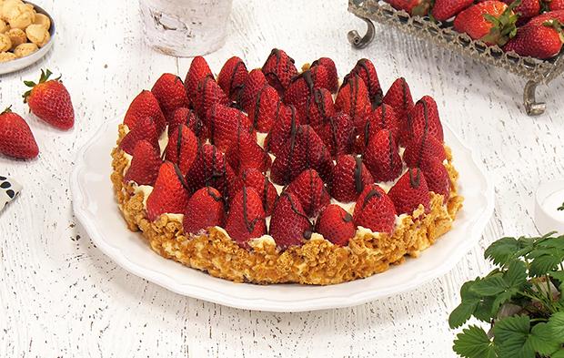 Himmlische Erdbeertorte