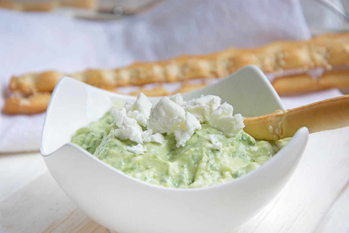 Feta-Bärlauch-Dip