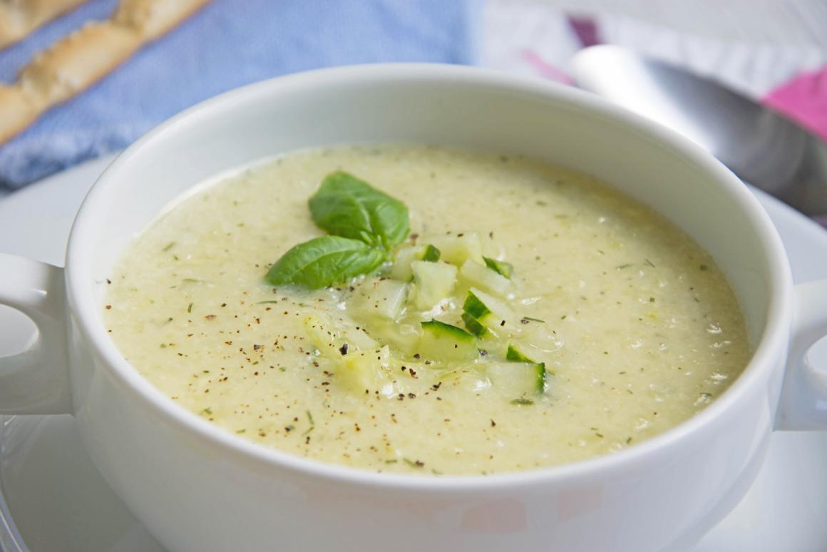 Kalte Gurkensuppe - Rezept