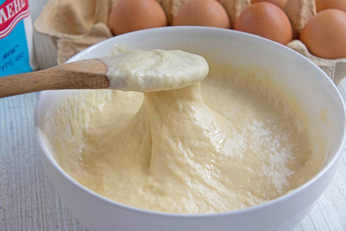 Originaler Spätzleteig