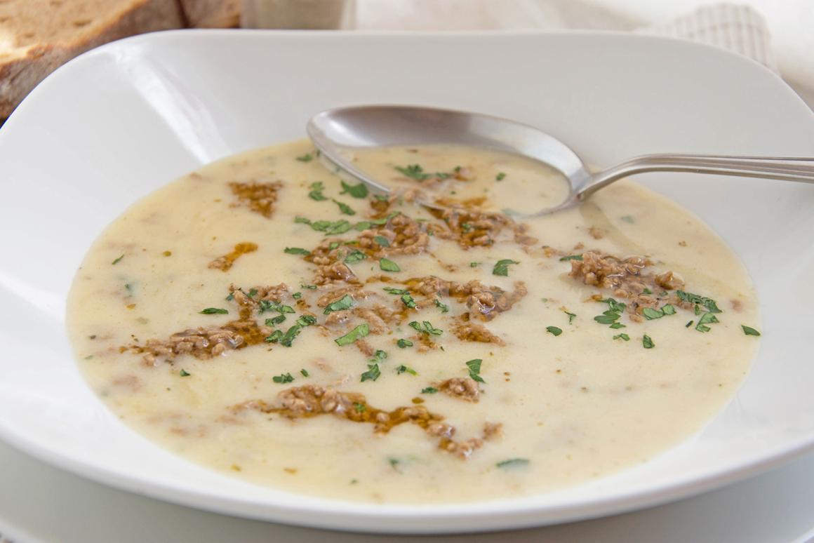 Low Carb Käsesuppe - Rezept