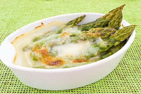 Spargelgratin