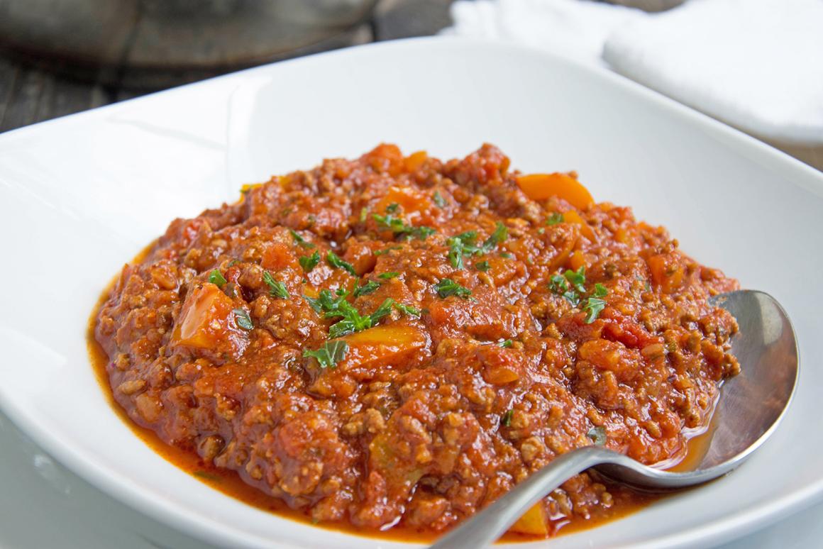 Chili con carne ohne Kidneybohnen