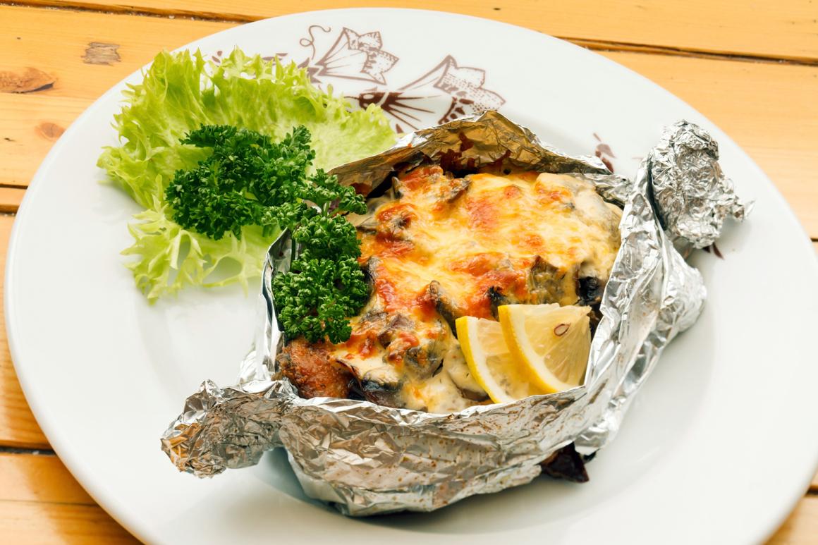 Raclette-mit-Räucherfisch