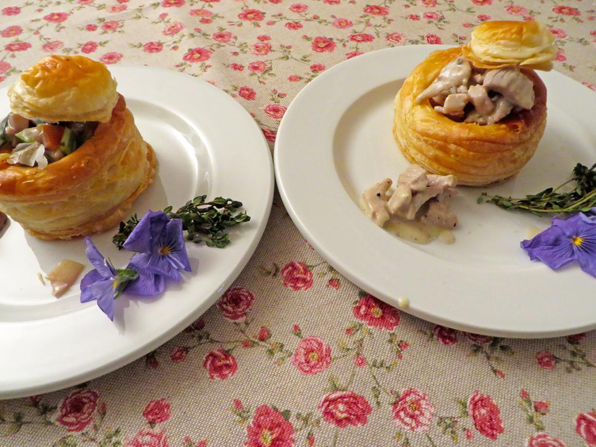Pastetlifüllung mit Kalbfleisch